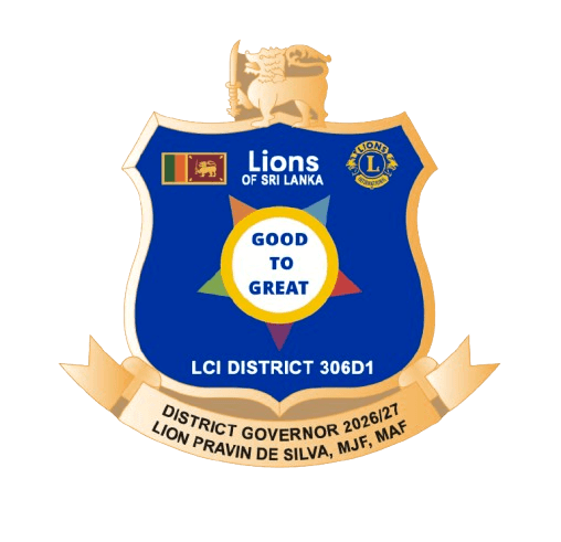 Lions International District 306 D1 emblem
